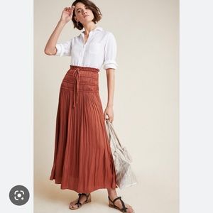Anthropologie maxi skirt